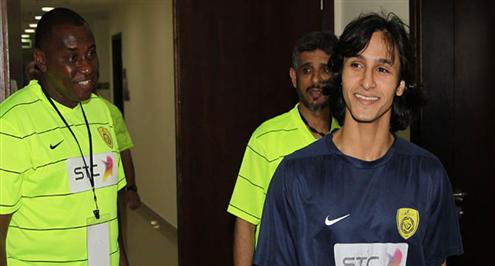 صورة.. «غامدي» النصر ممثل كوميدي في رمضان